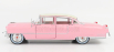 Greenlight Cadillac Fleetwood Series 60 1955 1:24 Růžová Bílá