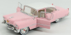 Greenlight Cadillac Fleetwood Series 60 1955 - Personal Car Elvis Presley 1:24 Růžová Bílá