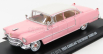 Greenlight Cadillac Fleetwood Series 60 With Figure 1955 - Personal Car Elvis Presley 1:43 Růžová Bílá