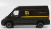 Greenlight Dodge Ram 2500 Promaster Van Cargo High Roof Ups Worldwide Service 2018 1:43 Brown