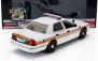 Greenlight Ford usa Crown Victoria Illinois State Police Interceptor 2009 1:24 Bílá Žlutá