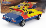 Greenlight Ford usa Falcon Xb V8 Police Interceptor Mad-max 1973 Movie - M.rockatansky The Dark One 1:18 Žlutá Červená Modrá