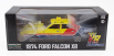 Greenlight Ford usa Falcon Xb V8 Police Interceptor Mad-max 1973 Movie - M.rockatansky The Dark One 1:18 Žlutá Červená Modrá