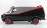 Greenlight GMC Vandura A-team Van - 1983 1:12 Šedá Černá