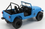 Greenlight Jeep Cj-7 Dharma Open 1982 - Lost 2004 - 2010 1:18 Světle Modrá