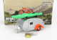 Greenlight Trailer Teardrop With Bicycle And Kayak Boat Roulotte 1960 1:24 Stříbrná Červená Zelená