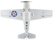 Grumman F4F Wildcat 1.0m SAFE Select BNF Basic