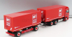 Herpa Iveco fiat S-way Truck Brt Corriere Espresso 2022 1:87 Red