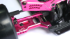 Hliníkové nastavitelné zadní spodní ramena pro 3Racing Sakura D4, 2ks