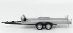Hongwell Accessories Carrello Trasporto Auto 2-assi - Car Transporter Trailer 1:43 Stříbrná Černá