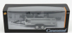 Hongwell Accessories Carrello Trasporto Auto 2-assi - Car Transporter Trailer 1:43 Stříbrná Černá