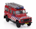 Hongwell Land rover Land Defender 110 Fire Engine 2004 1:43 Červená Bílá Modrá