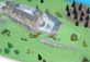 Hrad Český Šternberk - papírový model 1:300