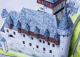 Hrad Karlštejn - papírový model 1:350