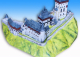 Hrad Karlštejn - papírový model 1:350