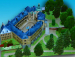 Hrad Vlašský Dvůr Kutná Hora - papírový model 1:350