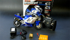 RC motorka 1:8, modrá