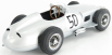 I-scale Mercedes benz F1  W196 N 50 4th British Gp 1955 P.taruffi 1:18 Silver