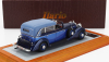 Ilario-model Horch 951a Pullman Original Car Semiconvertible Cabriolet Closed 1937 1:43 2 Tóny Modré