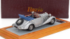 Ilario-model Mercedes benz 540k Sn154157 Sindelfingen Cabriolet A Open 1937 1:43 Stříbrná Modrá