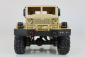 RC auto Military Truck, písková