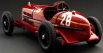 Italeri Alfa romeo F1  8c 2300 Monza N 28 Winner Monaco Gp 1932 Tazio Nuvolari 1:12 Red
