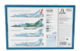 Italeri Dassault aviation Mirage 2000 B/d - French Armee De L'air - War Aircraft 1985 - Military Airplane 1:72 /