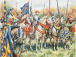 Italeri figurky - FRENCH WARRIORS (100 YEARS WAR) (1:72)