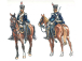 Italeri figurky - NAPOLEONIC WARS - BRITISH LIGHT CAVALRY 1815 (1:72)