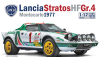 Italeri Lancia Stratos Hf Alitalia Gr.4 (night Version) N 1 Winner Rally Montecarlo 1977 Sandro Munari - Silvio Maiga + Stratos Hf Street Version 1974 1:12 /