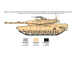 Italeri M1A2 Abrams s posádkou (1:35)