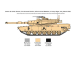 Italeri M1A2 Abrams s posádkou (1:35)