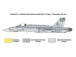 Italeri McDonnell F/A 18 Hornet Swiss A.F./RAAF (1:72)