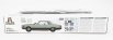 Italeri Mercedes benz S-class 500 Slc (c107) Coupe 1972 1:24 /