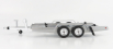 Ixo-models Accessories Carrello Trasporto Auto - Car Transporter Trailer Silver Wheels - Car Not Included 1:18 Stříbrná Černá