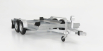 Ixo-models Accessories Přívěs pro přepravu aut 1:18, stříbrná