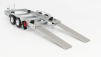 Ixo-models Accessories Přívěs pro přepravu aut 1:18, stříbrná