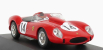 Ixo-models Ferrari 250 Tr Testarossa 3.0l V12 Team Scuderia Ferrari N 14 1:43, červená