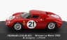 Ixo-models Ferrari 250lm 3.3l V12 Ch. N5893 Team N.a.r.t. N 21 1:43, červená