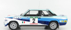 Ixo-models Fiat 131 Abarth Team Fiat Works (night Version) N 2 1:18, bílomodrá