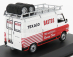 Ixo-models Fiat 242 Van Team Tre Gazzelle Bastos Texaco Rally Assistance 1984 1:43 Bílá Červená