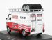 Ixo-models Fiat 242 Van Team Tre Gazzelle Bastos Texaco Rally Assistance 1984 1:43 Bílá Červená