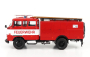 Ixo-models IFA W50 Hasičský vůz 1965 1:43, červená