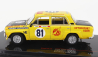 Ixo-models Lada fiat 1600r N 81 Ally Acropolis 1977 S.brundza - A.brum 1:43 Žlutá Matná Černá