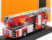 Ixo-models Mercedes benz Atego Dlk 23/12 Hasičský vůz Cestello 2018 1:43, červená