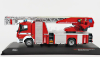 Ixo-models Mercedes benz Atego Dlk 23/12 Hasičský vůz Cestello 2018 1:43, červená