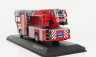 Ixo-models Mercedes benz Atego Dlk 23/12 Hasičský vůz Cestello 2018 1:43, červená