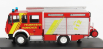 Ixo-models Mercedes benz Lf16/12 Hasičský vůz Hannover 1995 1:43, červená