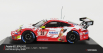 Ixo-models Porsche 911 991-2 Gt3 R Team Frikadelli Racing N 31 1:43, červenobílá