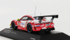 Ixo-models Porsche 911 991-2 Gt3 R Team Frikadelli Racing N 31 1:43, červenobílá